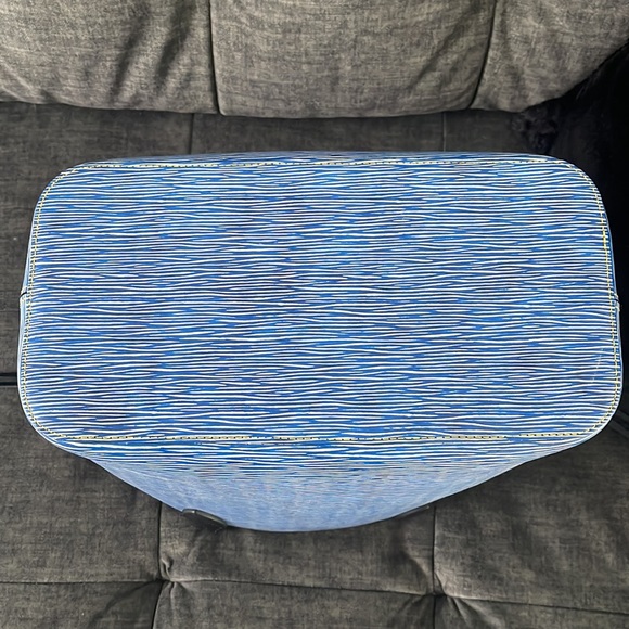 💙Louis Vuitton Neverfull Denim Mm Blue Epi - Picture 4 of 4